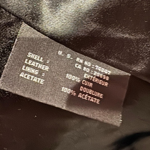 Andrew Marc genuine Black Leather Jacket no belt size XS - Picture 5 of 7